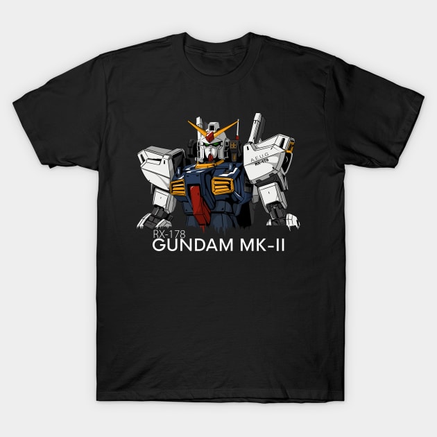 Mark-II gundam T-Shirt by aimey